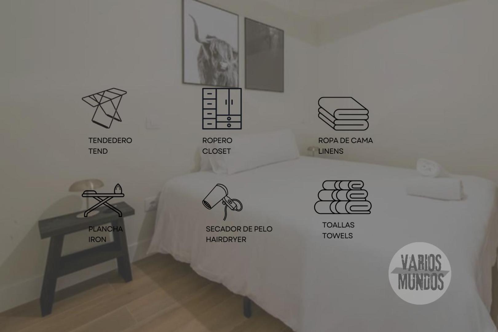 Cozy Y Centrico Apt Para 6Pax En Plaza Del Carmen E2 Madrid Eksteriør bilde