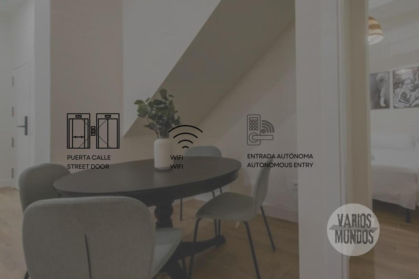Cozy Y Centrico Apt Para 6Pax En Plaza Del Carmen E2 Madrid Eksteriør bilde